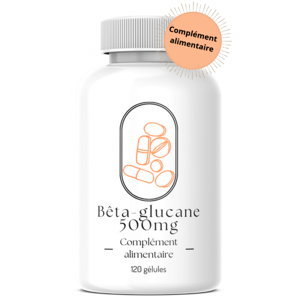 Bêta-glucane 500mg - 90 gélules