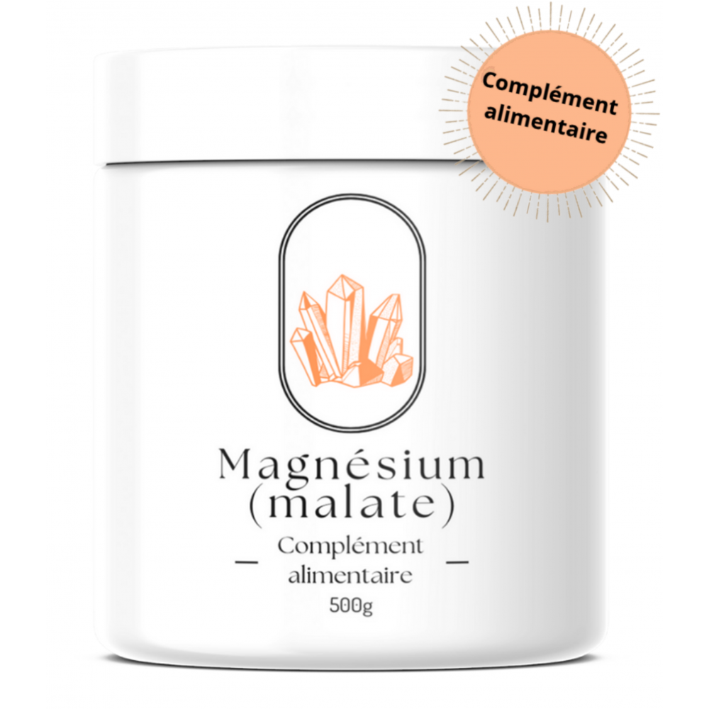 Magnésium (malate) Poudre - 500g Magnésium (malate) Poudre - 500g
