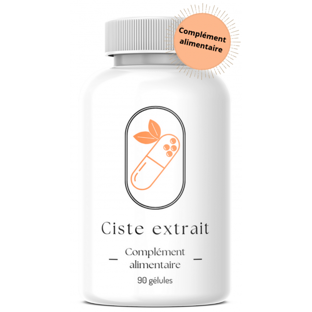Ciste extrait 500mg - 90 gélules
