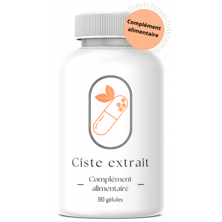 Ciste extrait 500mg - 90 gélules