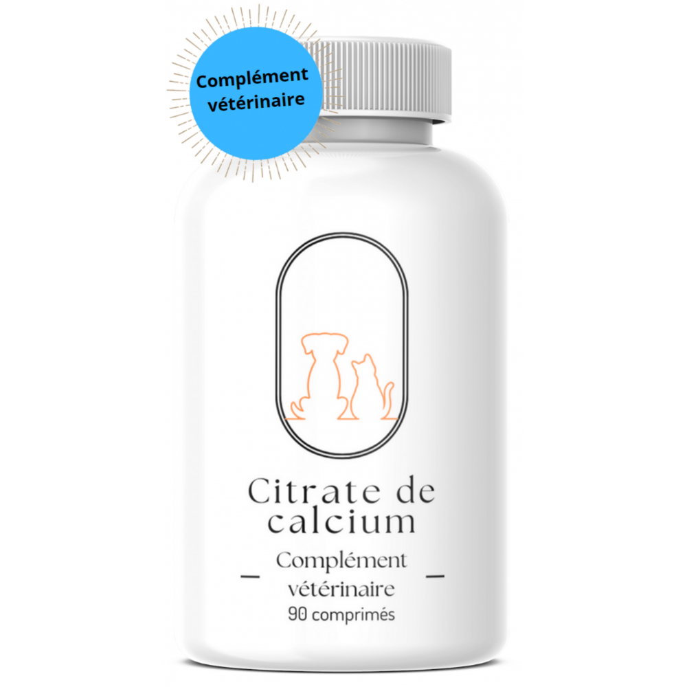 Citrate de clacium 100mg (vétérinaire) - 90 comprimés