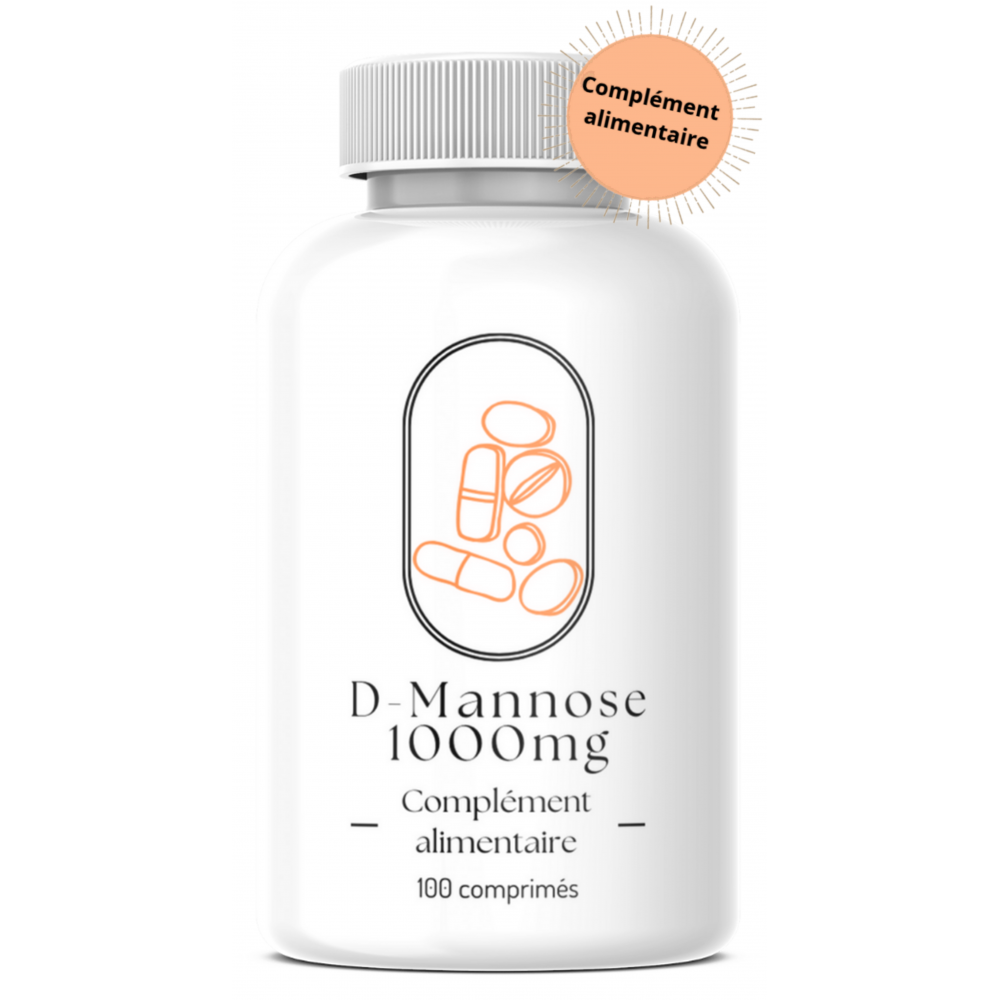 D-Mannose 1000mg - 100 comprimés