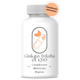 Coenzyme Q10 et Ginkgo - 90 gélules
