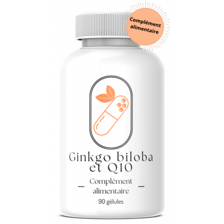 Coenzyme Q10 et Ginkgo - 90 gélules
