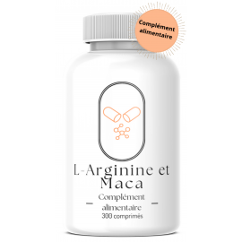 L-Arginine et Maca - 300 comprimés