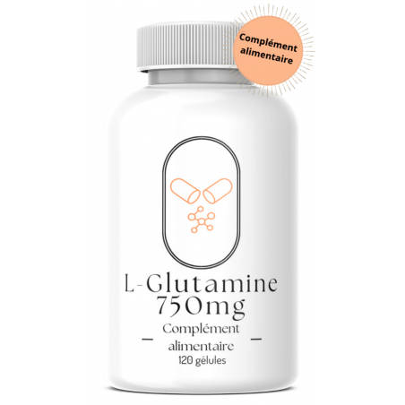 L-Glutamine 750mg - 120 gélules
