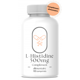 L-Histidine 500mg - 90 gélules