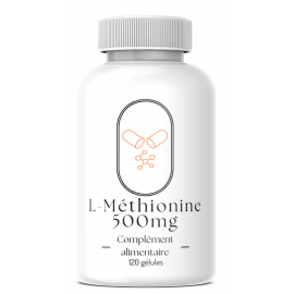 L-Méthionine 500mg - 120 gélules