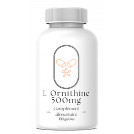 L-Ornithine 500mg - 100 gélules