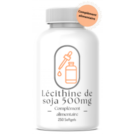 Lécithine de soja 500mg - 250 licaps