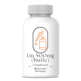 Lin 500mg (huile) - 250 softgels
