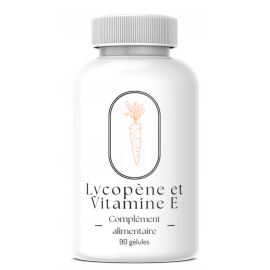 Lycopène 36mg et Vitamine E - 90 gélules