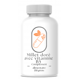 Millet doré avec Vitamine B5 - 250 gélules