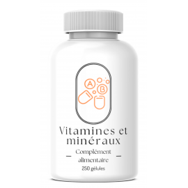Vitamines et minéraux - 250 gélules