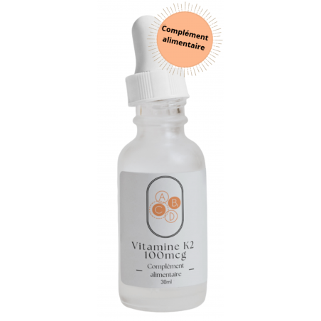 Vitamine K2 100mcg liquide - 30ml