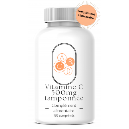 Vitamine C 500mg tamponnée - 100 comprimés