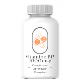 Vitamine B12 5000µg  - 90 comprimés