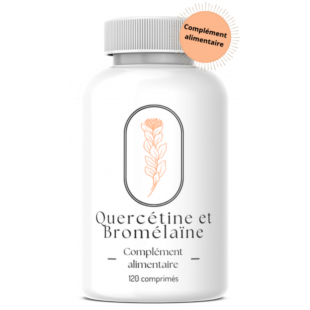 Quercétine 200mg et Bromélaïne 120 comprimés