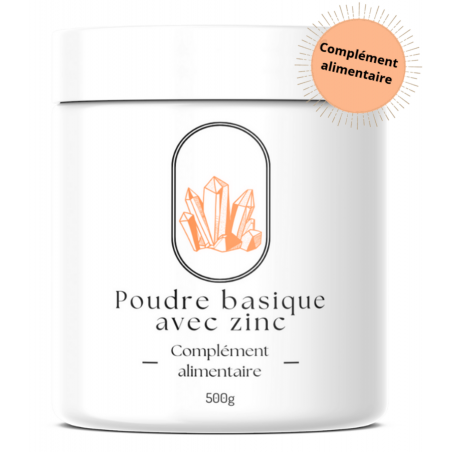 Poudre basique avec zinc - 500g