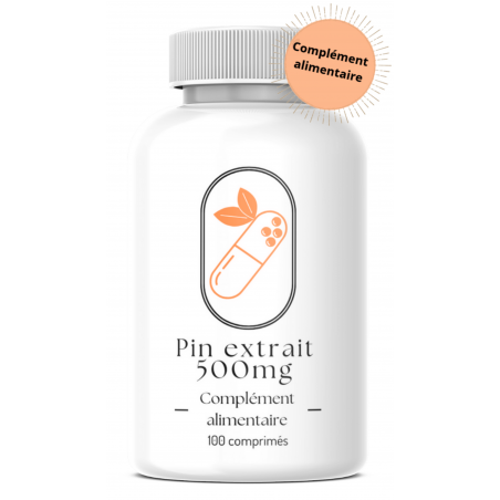 Pin extrait 500mg - 100 comprimés