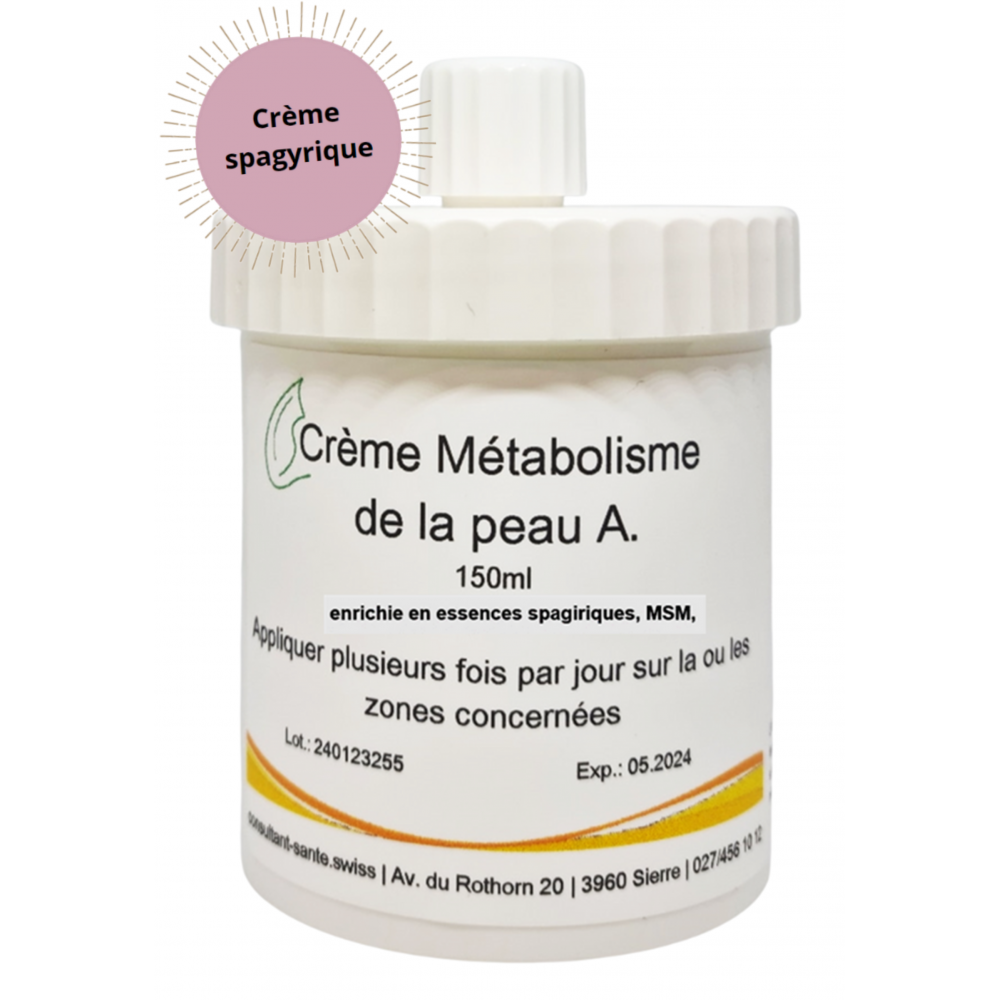 Acné - Métabolisme de la peau A. - Crème 150ml