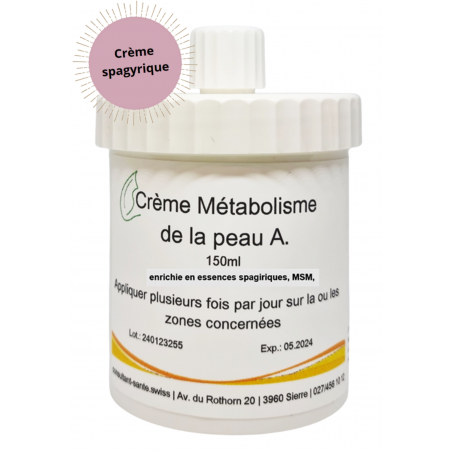 Acné - Métabolisme de la peau A. - Crème 150ml
