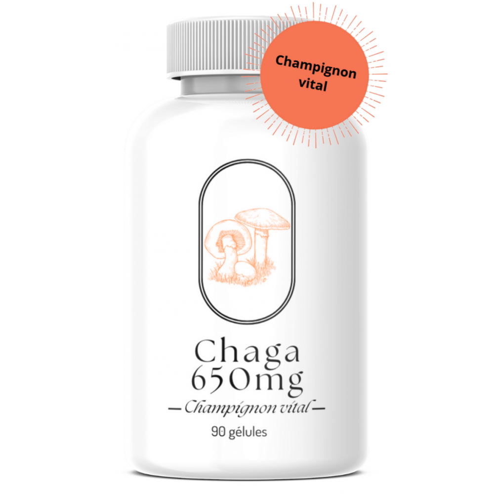 Chaga 650mg - 100 gélules Chaga 650mg - 100 gélules
