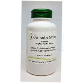 L-carnosine 500mg - 90 gélules