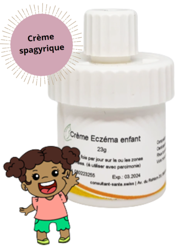 Eczema chez les enfants - Creme