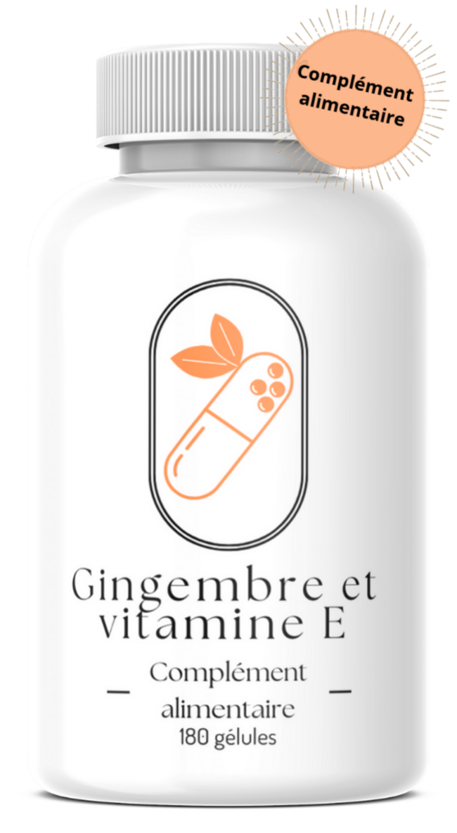 Gingembre 300mg et vitamine E