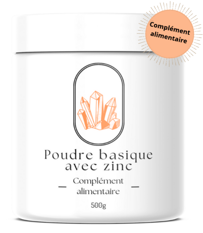 Poudre basique avec zinc