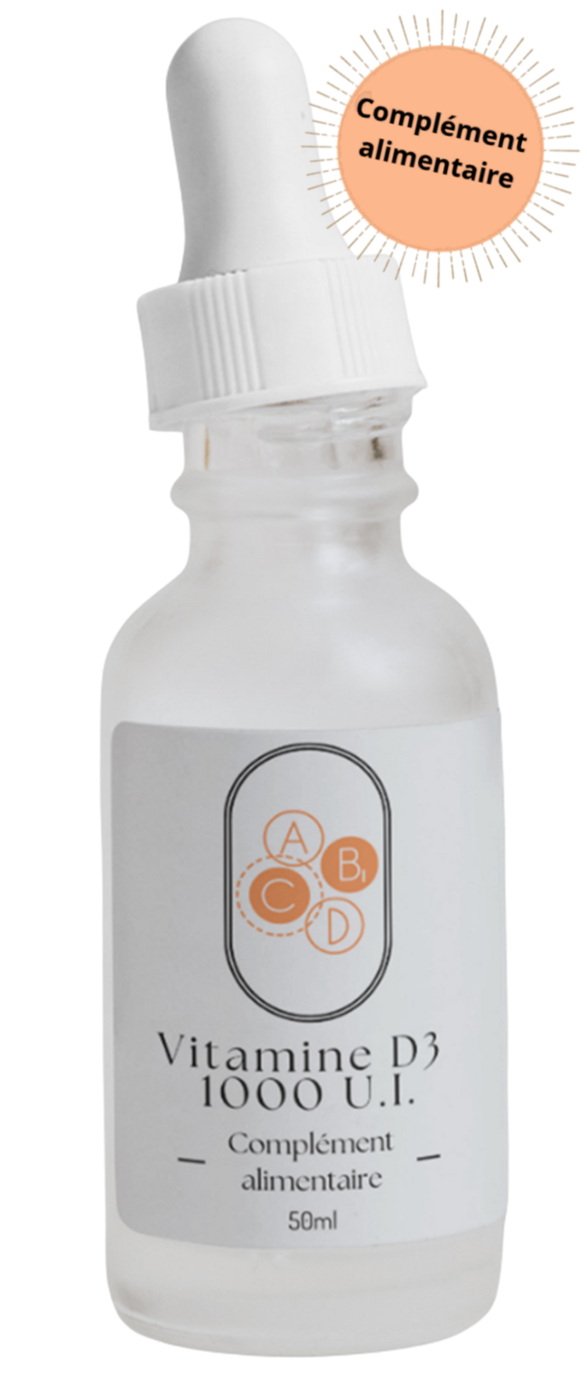 Vitamine D3 liquide 1000 U.I.