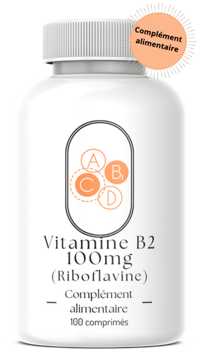 Vitamine B2 100mg (Riboflavine)